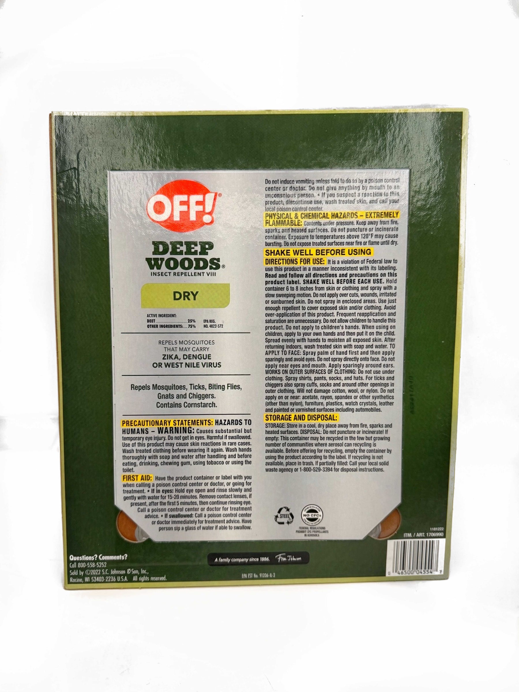 Off Deepwood bug repellent